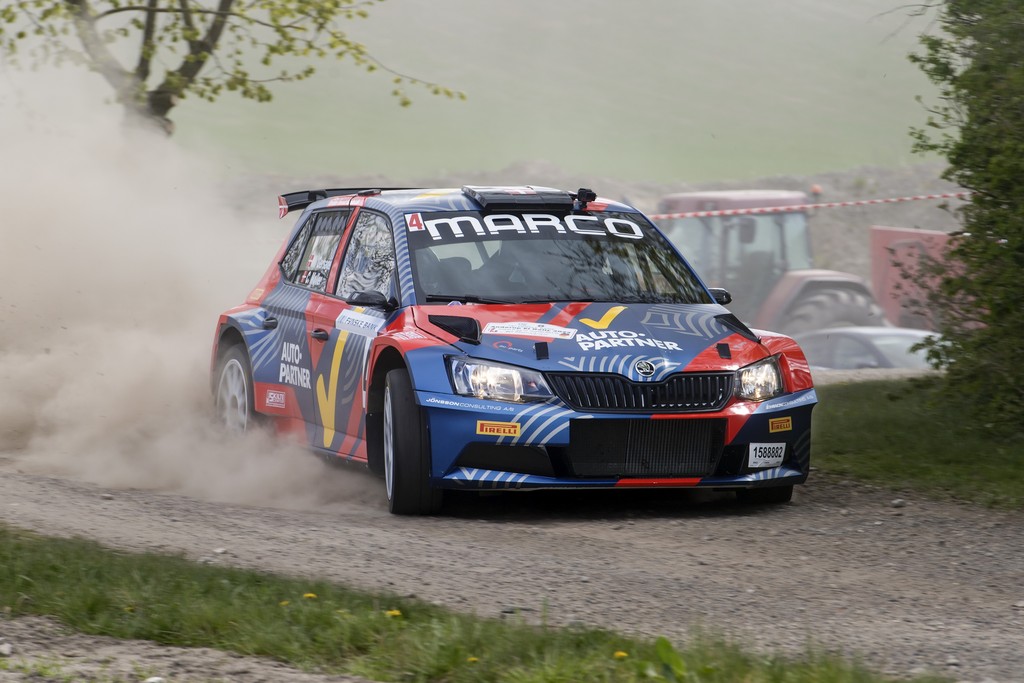 ”På grusprøverne mangler vi noget erfaring med bilen” siger Marco Gersager efter weekendens Anderup El Rally
(Foto: Jokum Tord Larsen)